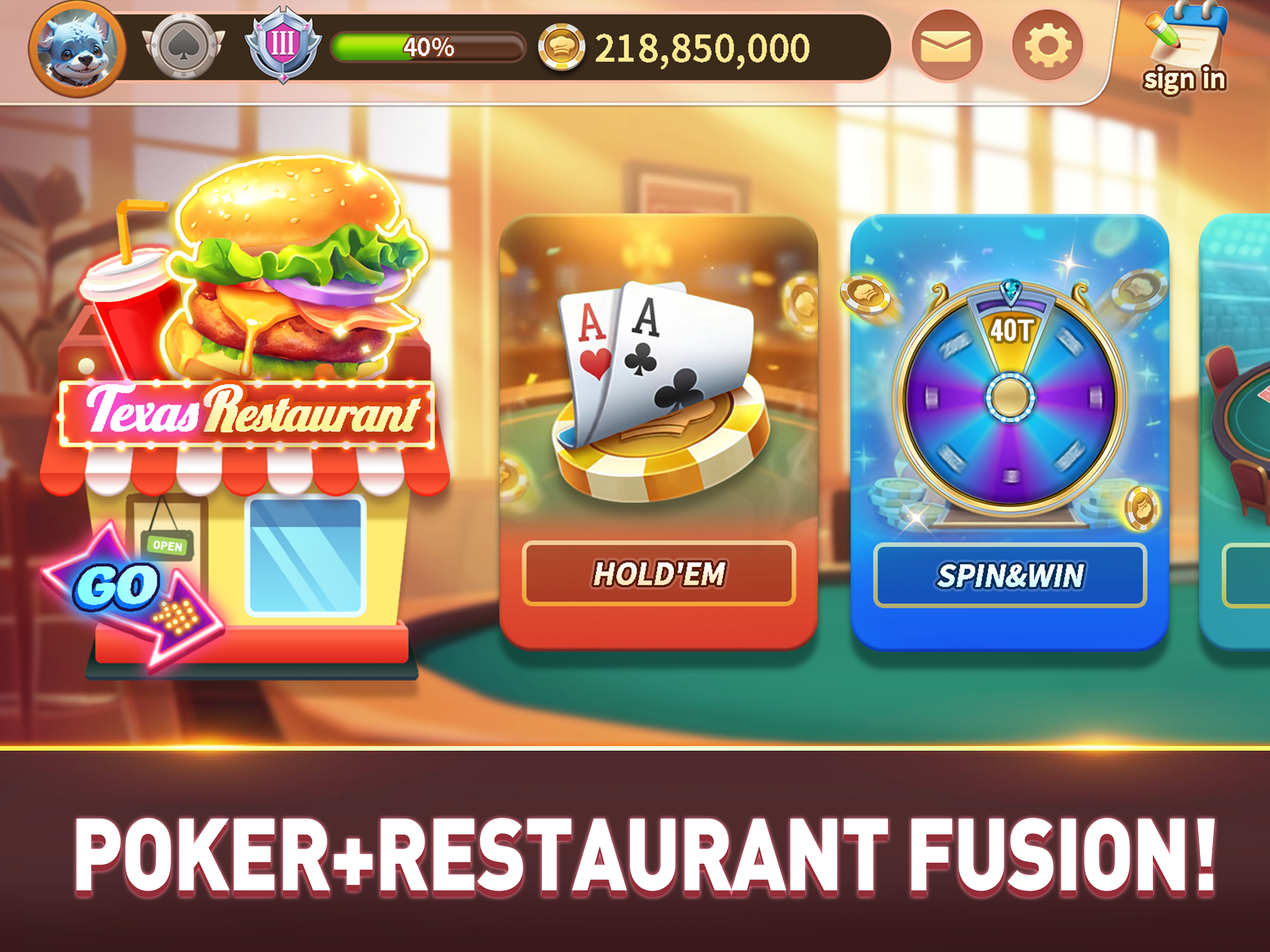 Poker Tour:Texas Holdem Game