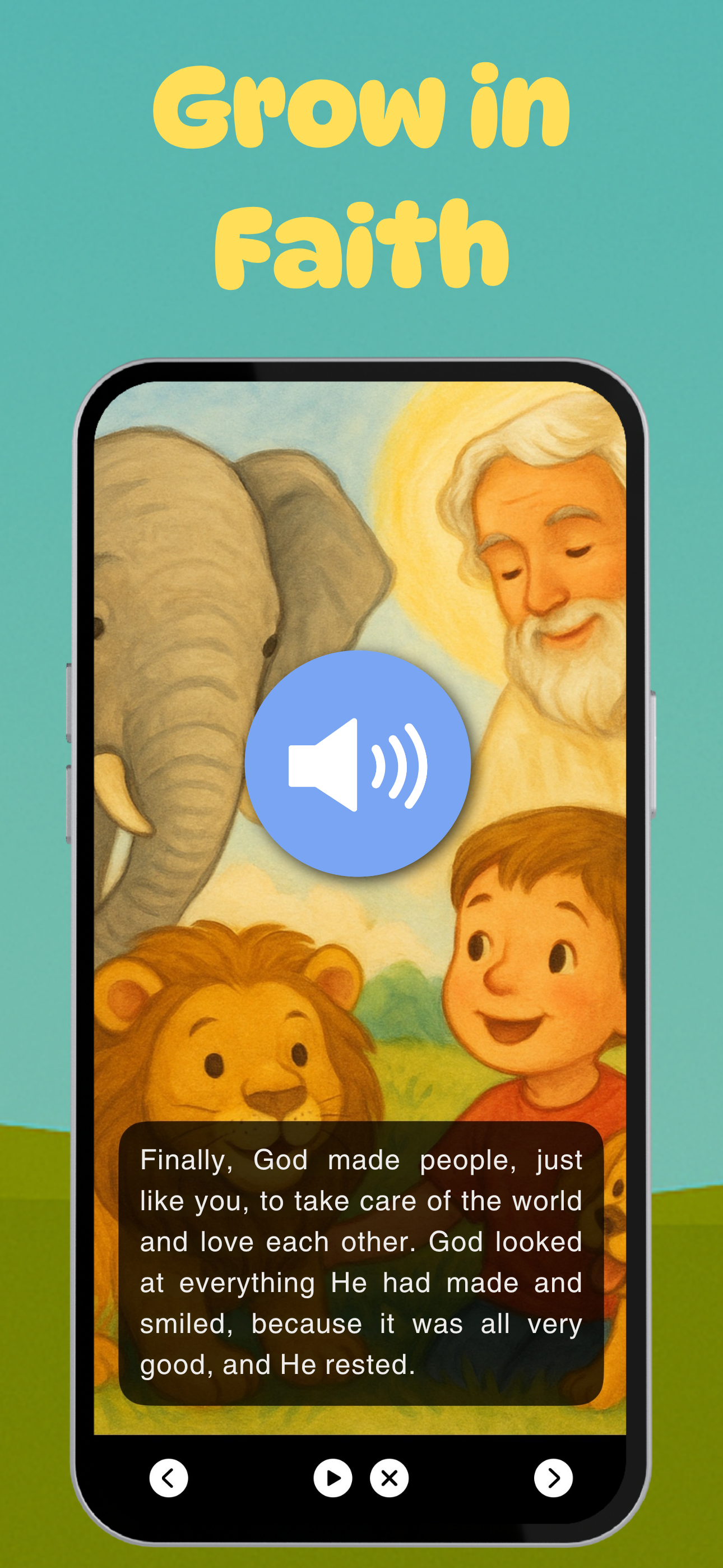 Bible Stories for Kids - BibiQ screenshot 3
