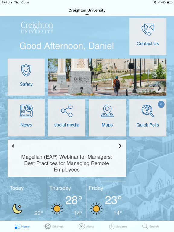 Screenshot #4 pour Creighton University