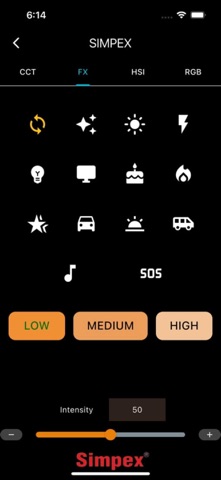 Simpex RGB iPhone screenshot