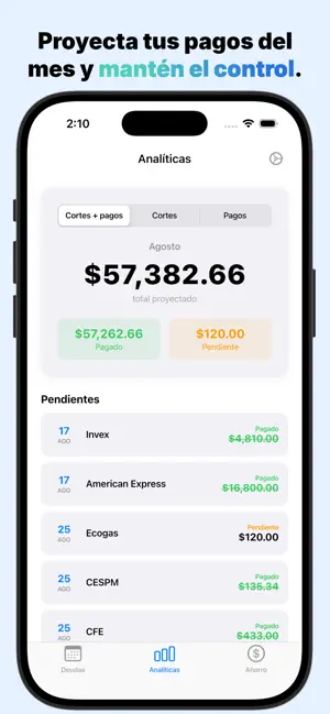 Deudos: Controla tus Deudas screenshot 3