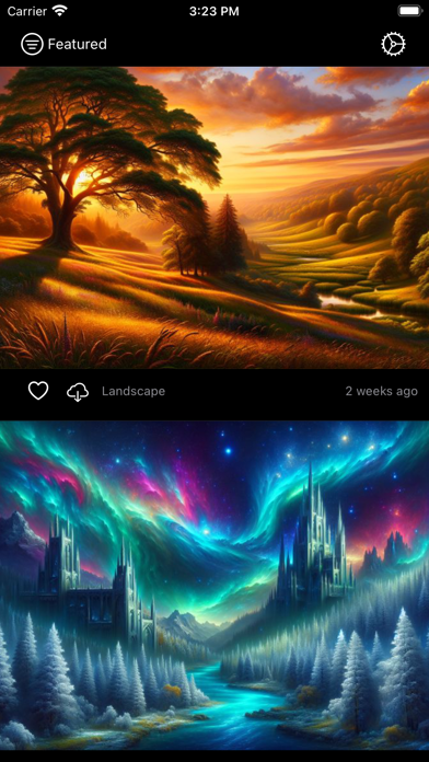 Daily AI Wallpaper Screenshot