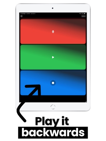 Reverse Play - Voice Changer iPad screenshot 3
