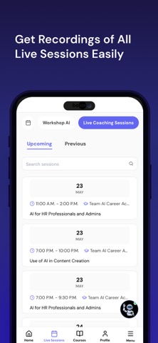 be10X iPhone screenshot