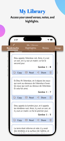 French Bible (La Bible) screenshot