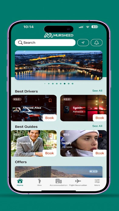 Almursheed iPhone screenshot 3 - Travel app