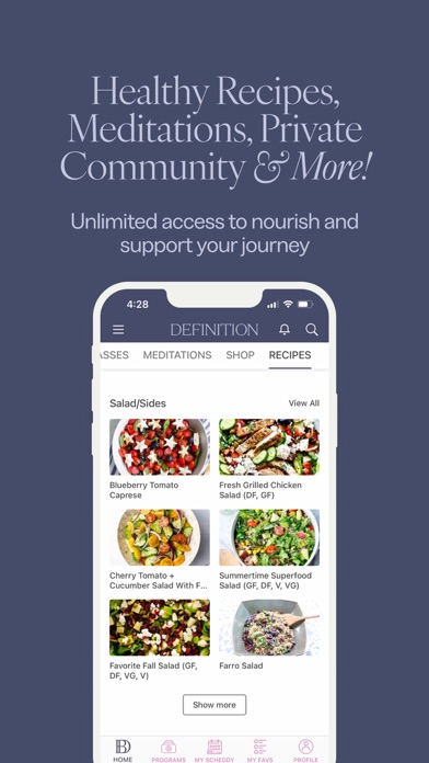 Barre Definition iPhone screenshot 6 - Health & Fitness app