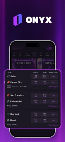 Onyx - Sports Picks iPhone screenshot