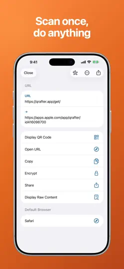Qrafter Pro: QR Kod Okuyucu iPhone Ekran Görüntüsü 4