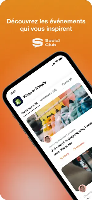SocialClub App screenshot 1
