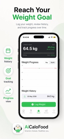 AiCaloFood Calorie AI Tracker Screenshot 3 of 3