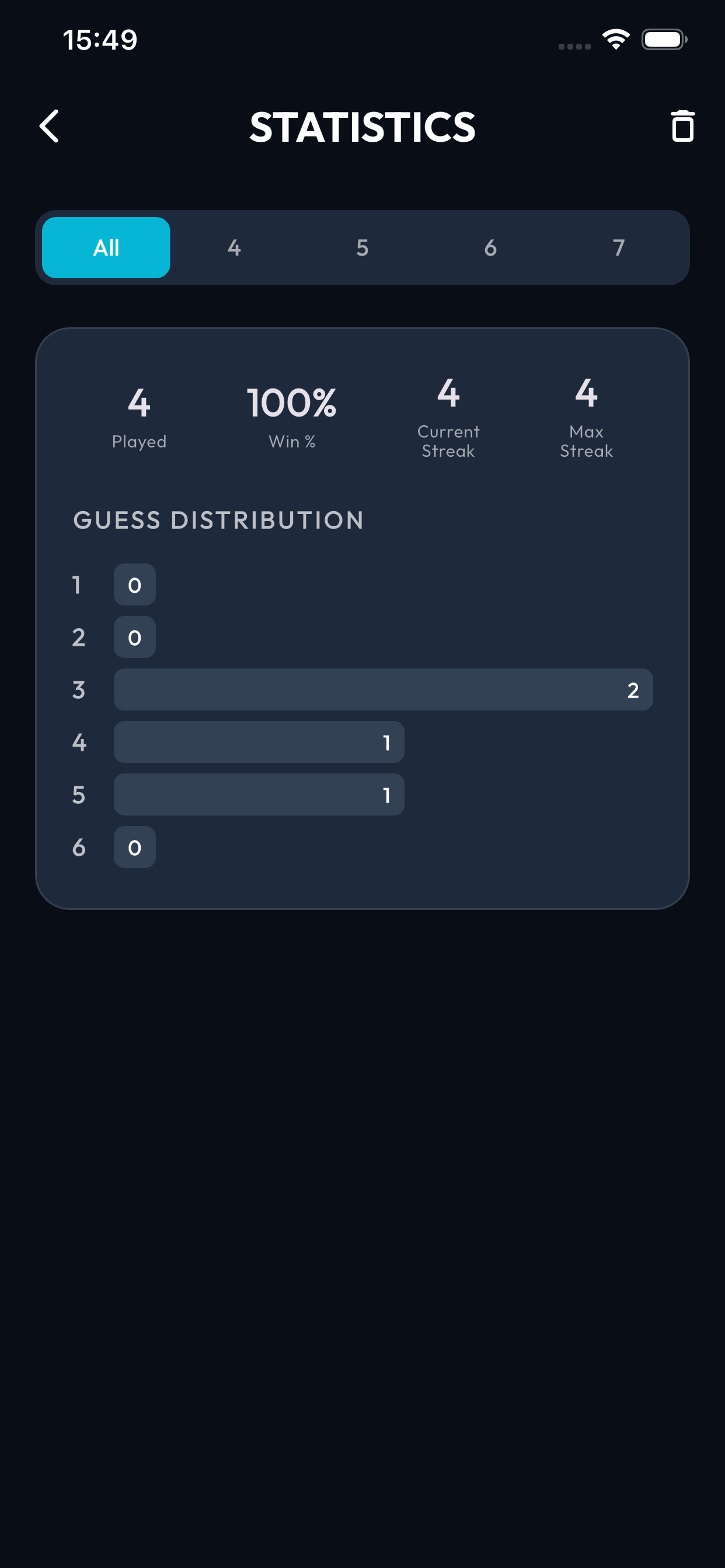 WordStrike! screenshot 4
