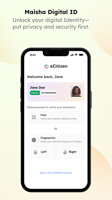 Screenshot 2 of eCitizen Gava Mkononi App