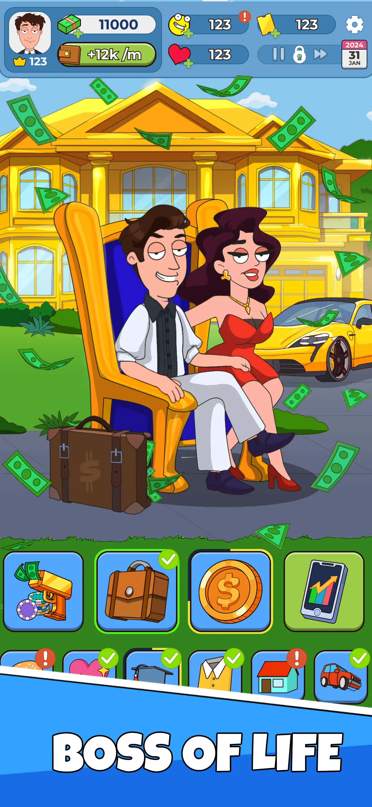 Idle Guy: Life Simulator games screenshot 6
