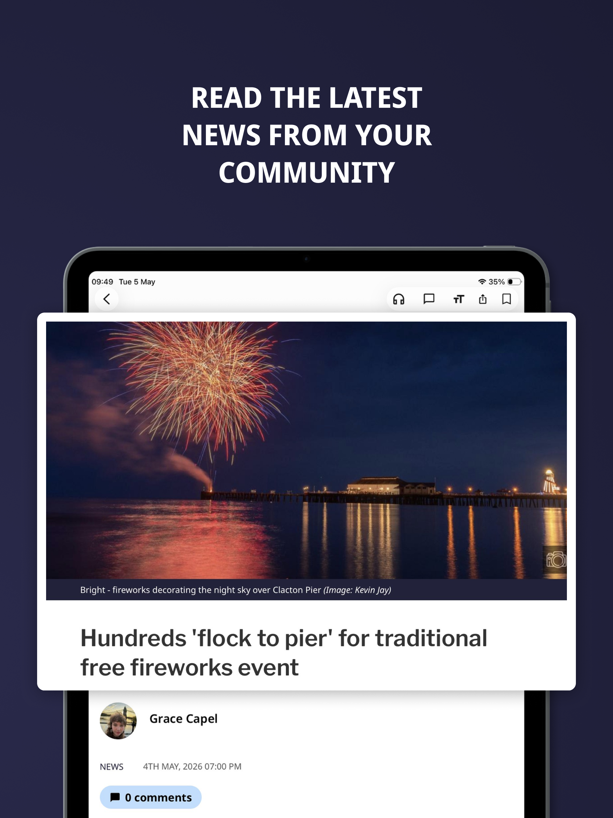 Clacton and Frinton Gazette screenshot 7