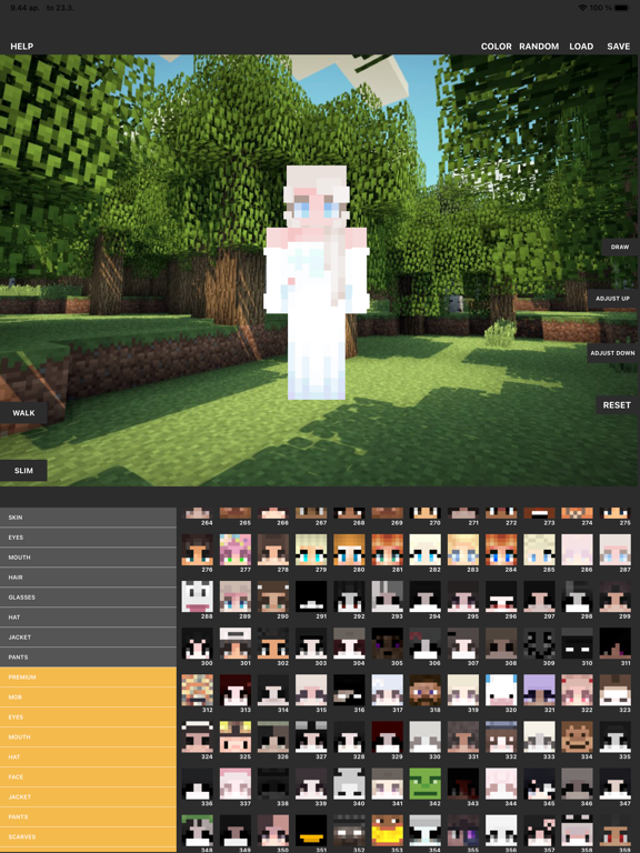 Custom Skin Creator iPad screenshot 4 - Entertainment app