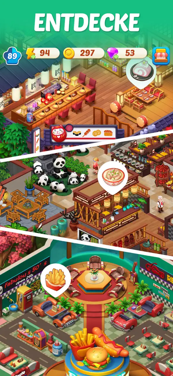 Merge Cooking® iOS Mod IPA screenshot 5 - iOS game interface