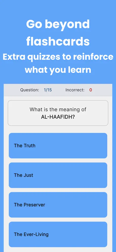 Sifat: Learn Names of Allah - Reference App | MWM
