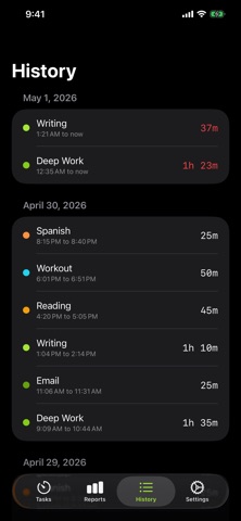 Planck Timer Screenshot 3 of 4