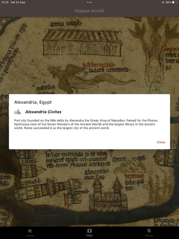 Mappa Mundi iPad screenshot 7 - Reference app