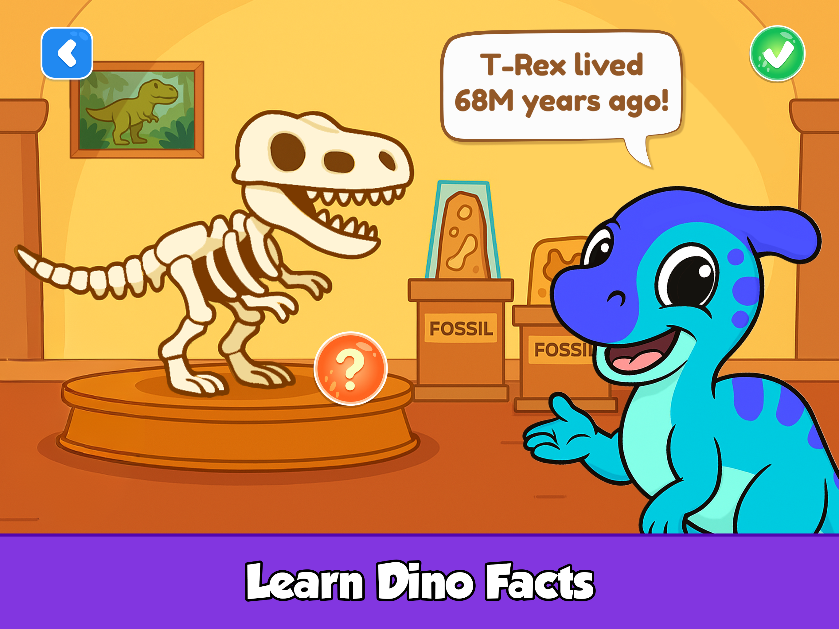 Dino World Dinosaur Kids Games screenshot 10