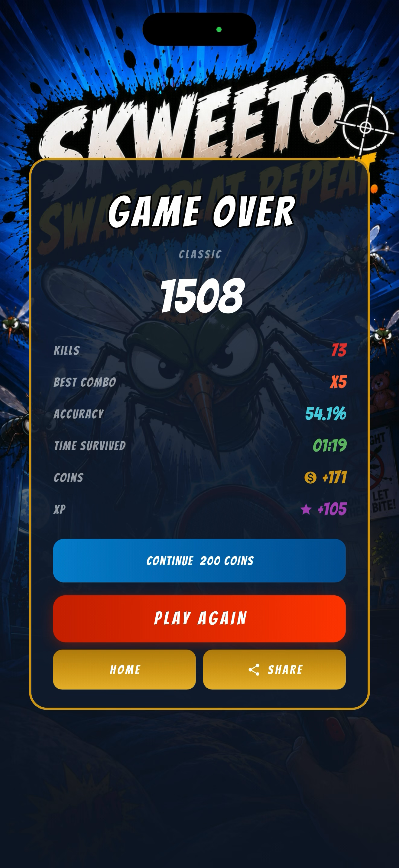 Skweeto - Mosquito Hunt screenshot 11
