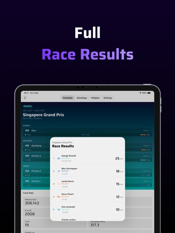 ApexStint: Formula Widgets iPad screenshot 3