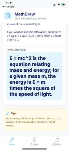 MathDraw AI screenshot