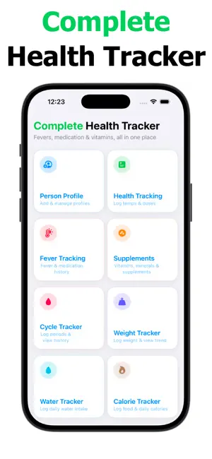 complete health tracker screenshot 1