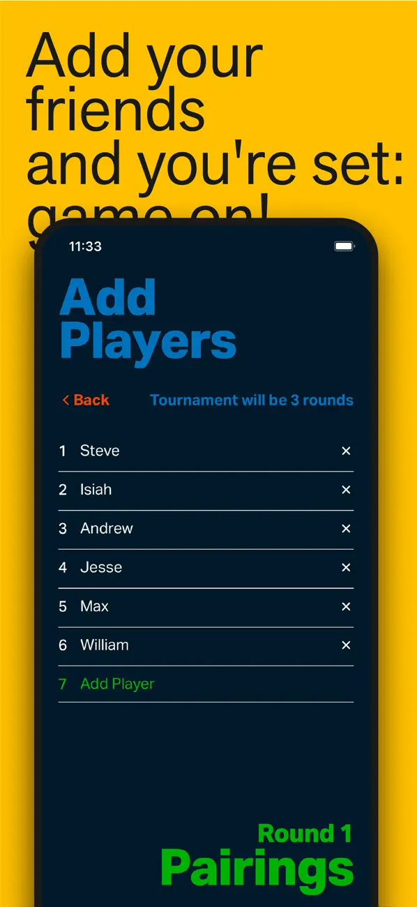 Screenshot #2 pour Swiss Rounds