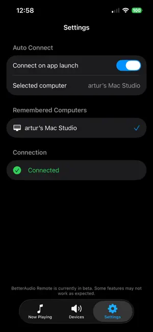 BetterAudio Remote screenshot 4