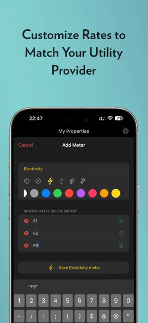 MetersMate screenshot 3