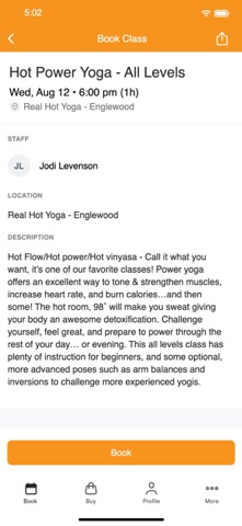Real Hot Yoga Screenshot 3 of 3