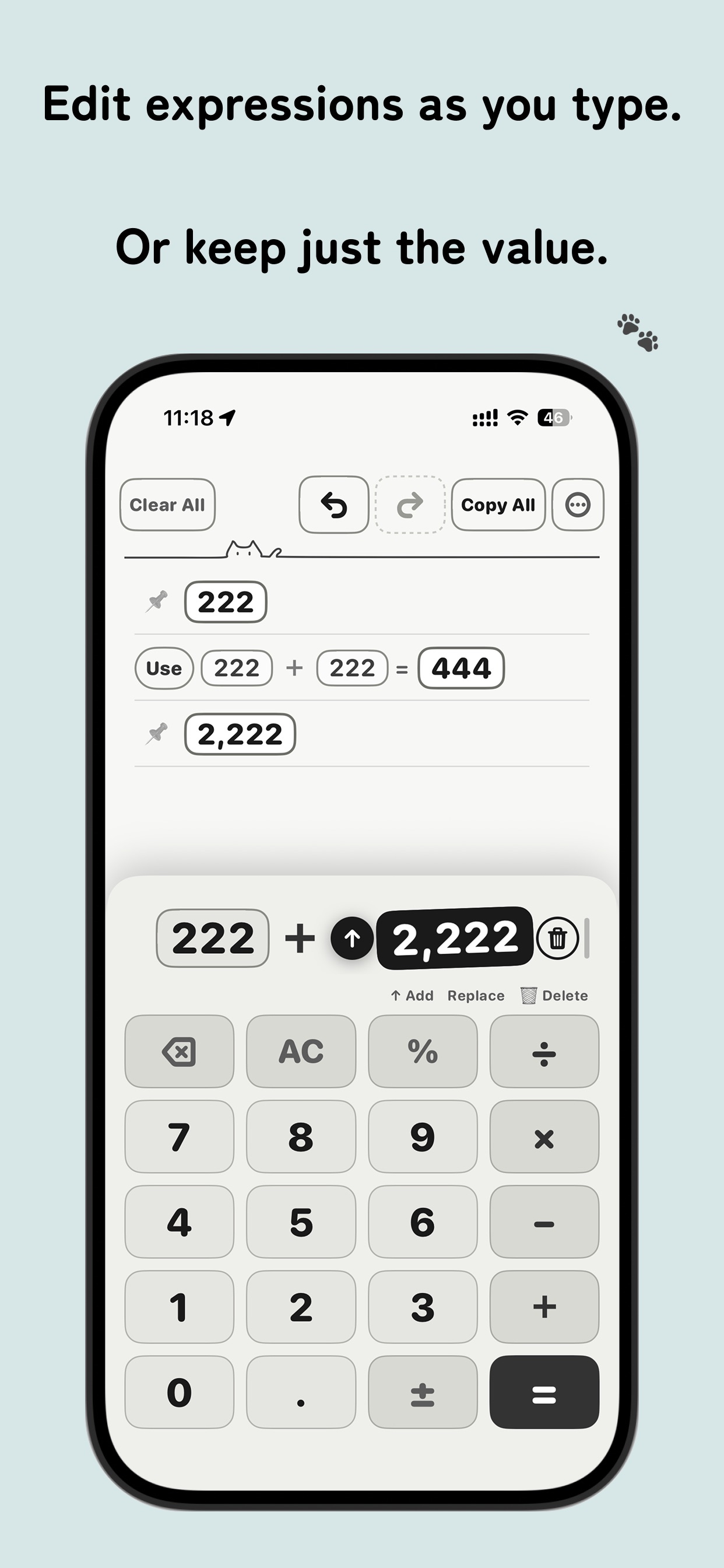Screenshot 3 of Calppy: Calculator History