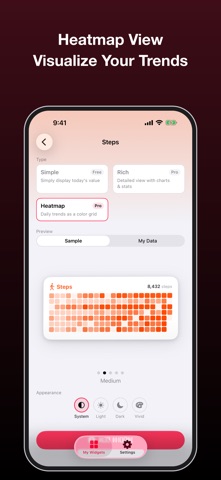Widgethy: Health Widgets Screenshot 6 of 6