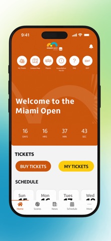 Miami Open presented by Itaú iPhone screenshot