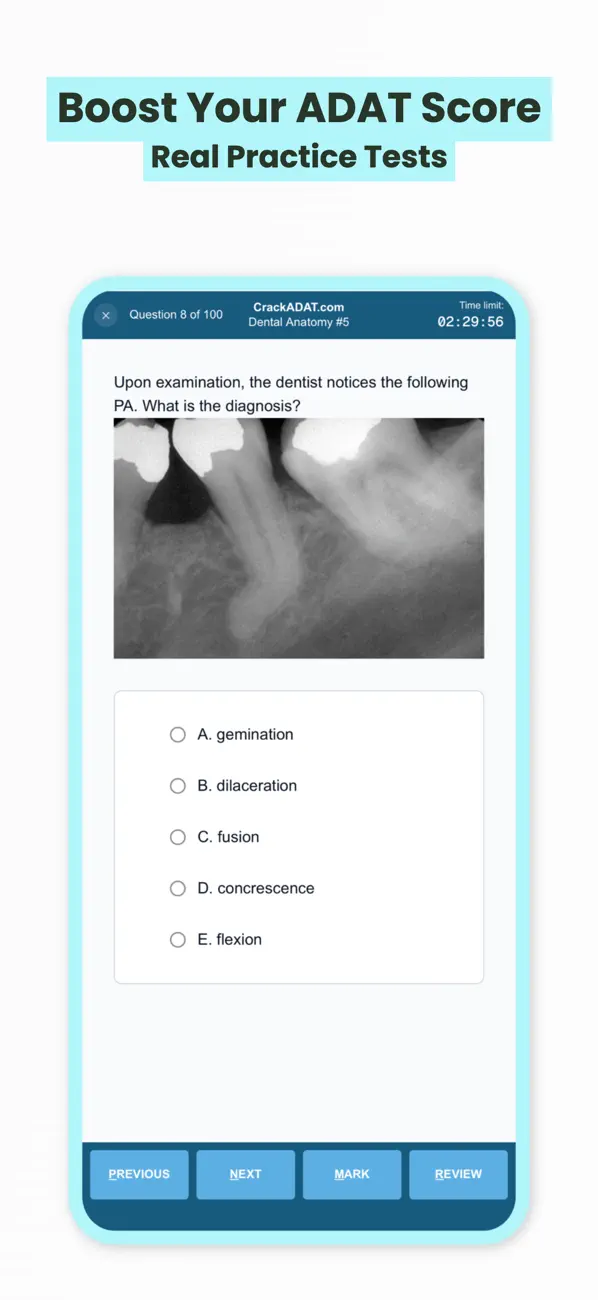 Screenshot #3 pour ADAT Advanced Dental Admission