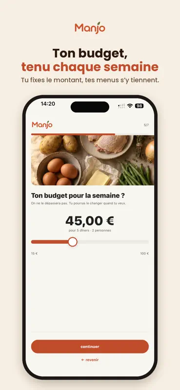 Manjo - Recettes & Courses screenshot 2 of 6