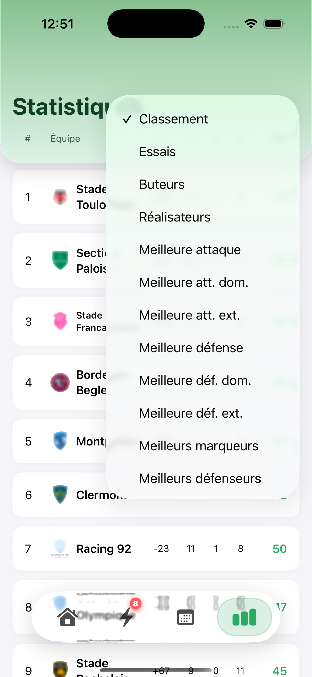 Rugby Tracker screenshot 7