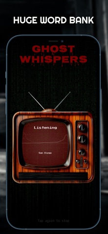 Spirit Box: Ghost Whispers iPhone screenshot