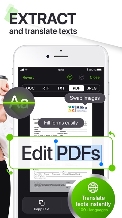 My Scanner: Scan to PDF & Edit Screenshot