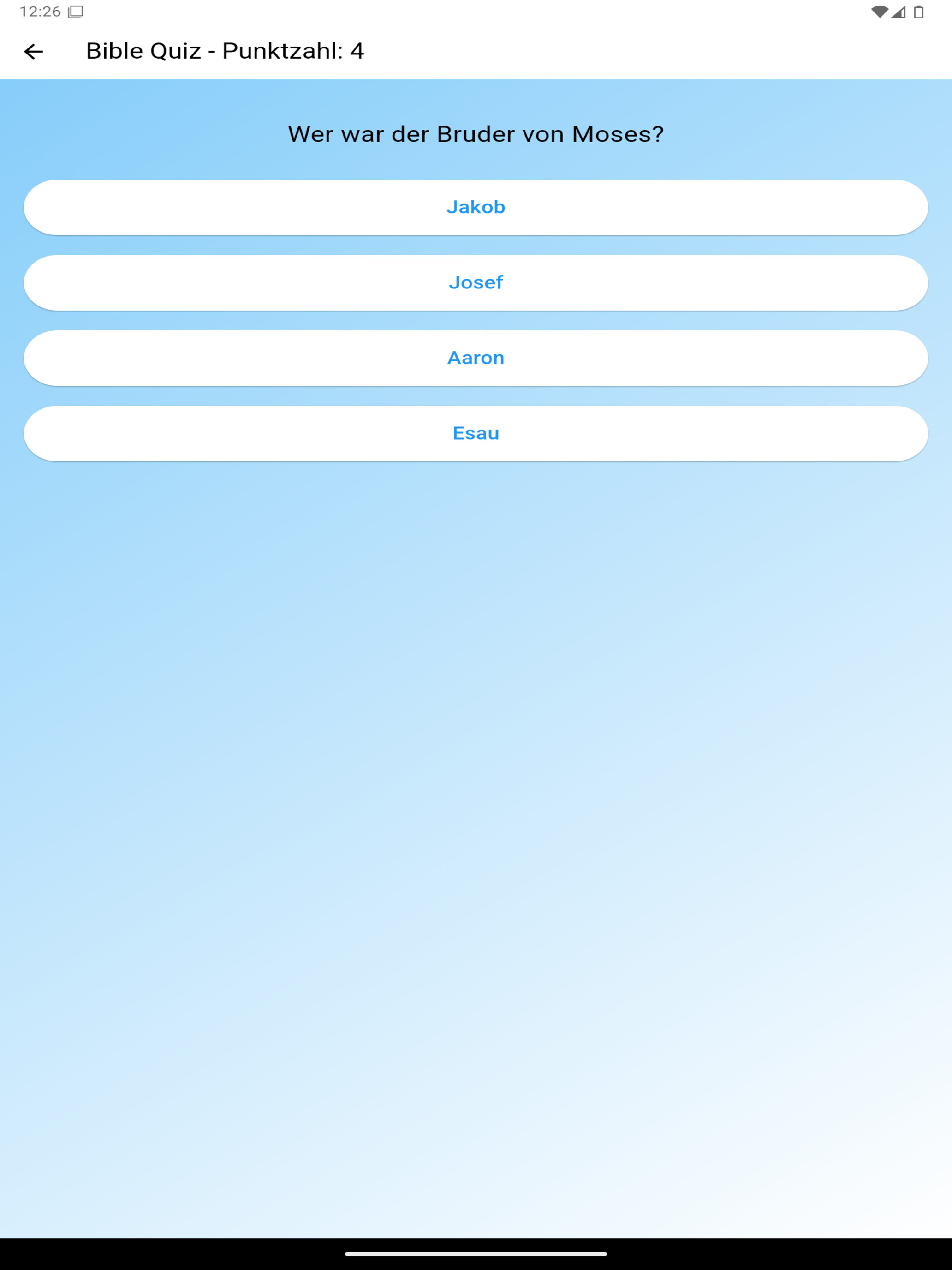 Bibel Quiz — Deutsch