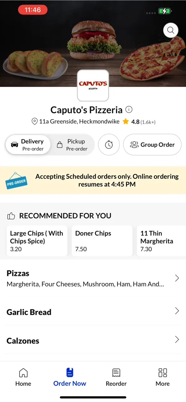 Screenshot #2 pour Caputo's Pizzeria