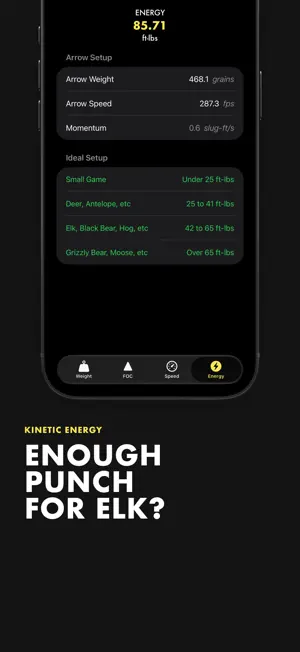 Grains: Archery Calculator screenshot 4