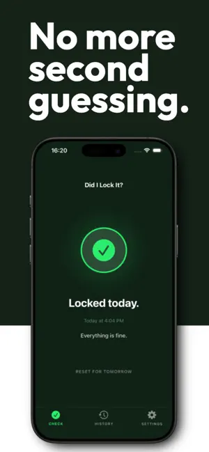 Did I Lock It ? – Door Check screenshot 3