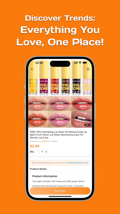 Updeals: Coupons&Freebies Screenshot