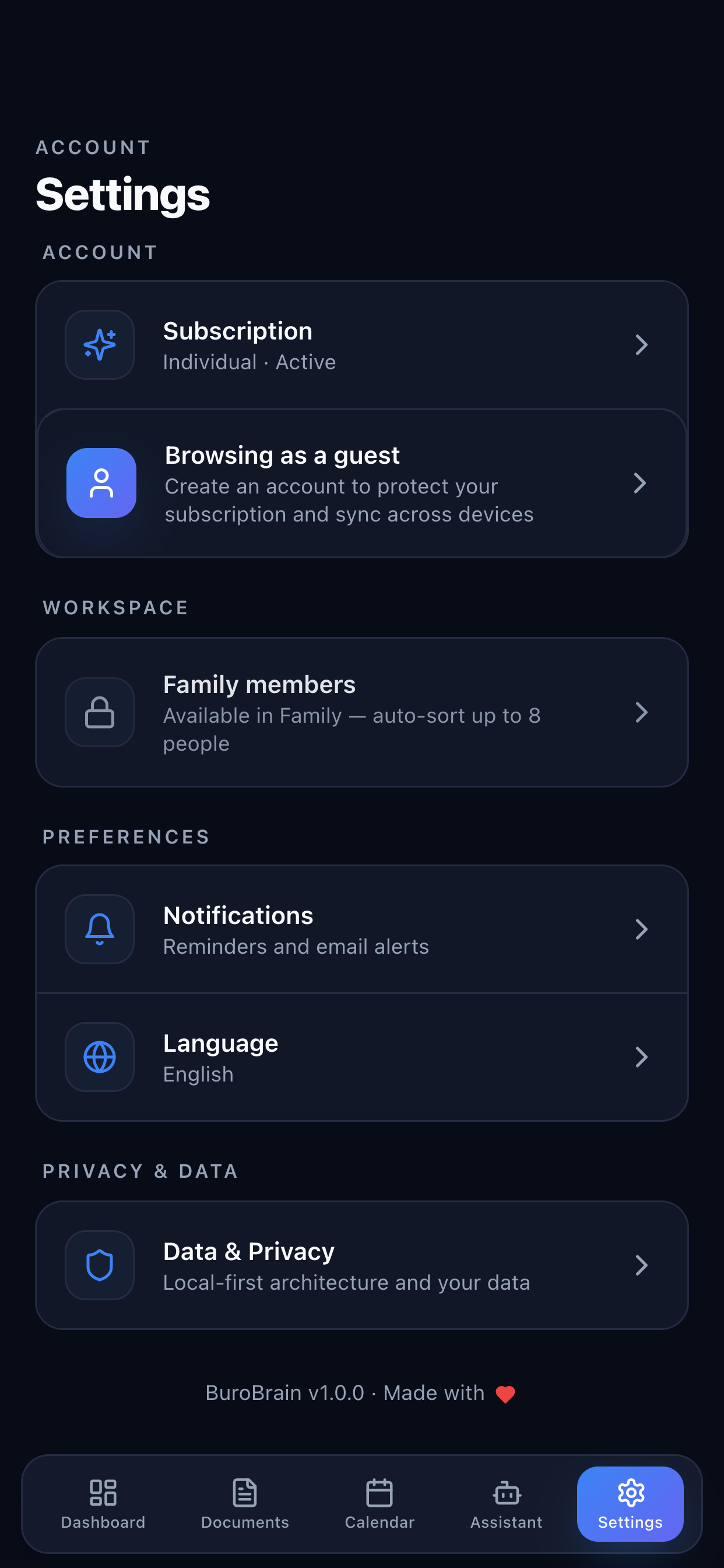 BuroBrain screenshot 8