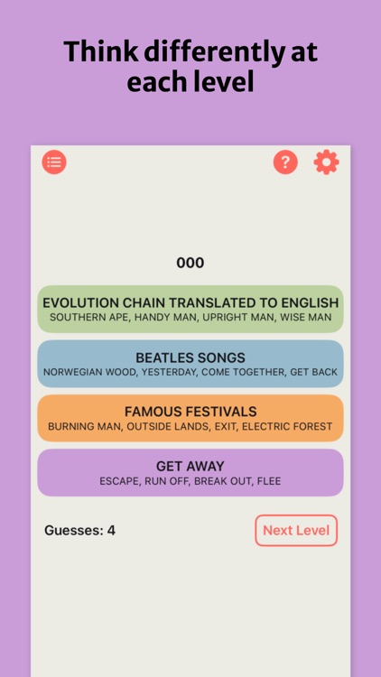 Connect Only: Association Game screenshot-4