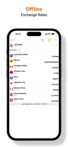 My Currency Converter • screenshot
