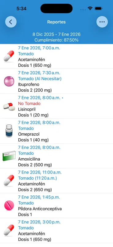 Recordatorio de Medicamentos 2 screenshot 8 of 9